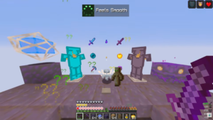Feels Smooth texture pack for Minecraft 1.21 with pastel PvP textures and small totem design
