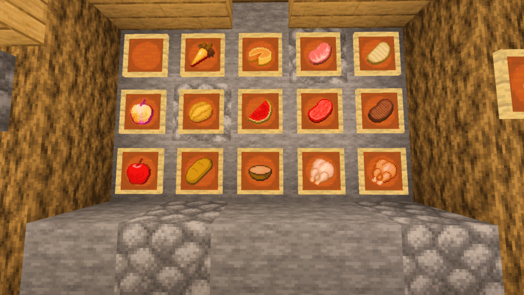 Mr Blue Sky Texture Pack food and consumable textures for Minecraft survival and PvP