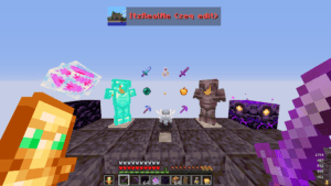 ItzRealMe minecraft resource pack showing smaller totem design perfect for crystal pvp combat without visual obstruction